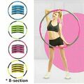 8 Teile Hula Hoop Reifen Fitness Schaumstoff 1 KG Bauchtrainer Fitnesstrain J3R0