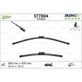 VALEO SILENCIO FLAT BLADE SET SCHEIBENWISCHER VORNE FÜR SKODA 577804