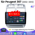 4+64G Für Peugeot 307 307CC 307SW 2002-2013 Autoradio Android13 GPS Navi Carplay