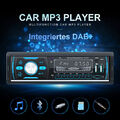 Autoradio DAB+ Bluetooth SD USB AM FM Aux-in Fernbedienung Integriertes DAB 1DIN