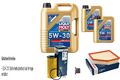 BOSCH Inspektionspake 7 L LIQUI MOLY Longlife III 5W-30 für BMW 5er Touring G31