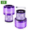 2X Filter für Dyson V11 SV14 Animal Plus Absolute Vacuum V15 Detect Ersatz