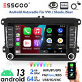 CarPlay Autoradio Android GPS Navi RDS Für VW GOLF 5 6 Passat Touran Tiguan EOS