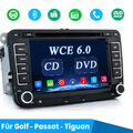 7" AUTORADIO Mit GPS NAVI VW DVD PLAYER BLUETOOTH Für VW GOLF 5 PASSAT TOURAN