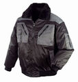 teXXor OSLO Pilotenjacke 4in1-Jacke schwarz/anthrazit Winterjacke Arbeitsjacke