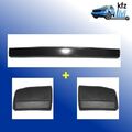 Set für VW T3 T2 Stoßstange Vorne Schwarz Metall verstärkt +Stoßstangenecken SET