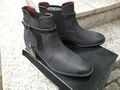 MARK ADAM  Stiefeletten Gr 41 Leder schwarz Stiefel nero Buisiness Schuhe  UK7