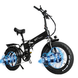 20 Zoll EBike 1500W E Mountainbike 48V 18AH Moped ebike 40km/h Elektrofahrrad