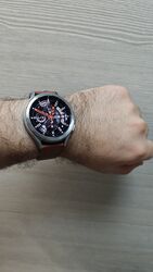 Samsung Galaxy Watch4 Classic SM-R895 46mm Edelstahlgehäuse mit Ridge