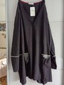 Ulla Popken Strickjacke Damen Cardigan Jacke Gr. 3xl Schwarz