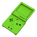 RetroSix Prestige Gehäuse IPS Ready für Game boy Advance SP Solid Green Shell...