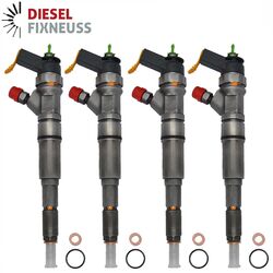 4x Einspritzdüse Ford Citroen Peugeot0445110135 1980A9 96487862 9648786280