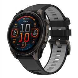 Quick Fit Silikon Armband für Garmin Fenix 6 6X Pro Solar 5 5X Plus 7 7X 8 E 3HR