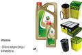 MANN-FILTER Inspektionspaket 6L CASTROL 5W-30 M passend für KIA Hyundai Cee'D