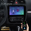 9" Android 13  Autoradio Wireless Carplay 2+32GB ROM GPS Navi für VW Scirocco