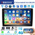 DAB+ 8Core 6+128G Android 14 CarPlay Autoradio Navi 4G Für Fiat Ducato 2006-2023