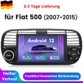 Carplay 2+64G Für Fiat 500 2007-2015 7" Android12 Autoradio GPS Nav WIFI BT DAB+