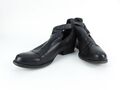 Topshop Damen Schuhe Halbschuhe Gr. 38 | UK 5  schwarz Boots Echtleder(15796)