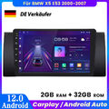 Carplay Android12 Autoradio Für BMW X5 E53 2000-2007 2+32G GPS NAVI BT DAB+ WIFI