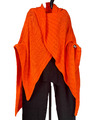 LaBass Oversized PONCHO/ÜBERWURF ORANGE  -  46 48 50 52 54 56