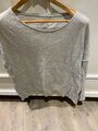 JUVIA Long Sleeve Shirt hellgrau meliert mit Kaschmir Gr. XXL