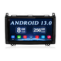 8+256G Autoradio Für Mercedes Benz W245 W169 A B Klasse Android 13 GPS NAVI WIFI