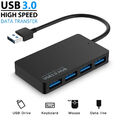 USB Hub 3.0 Verteiler 4 Port Splitter Datenhub SuperSpeed für Laptop PC 4-IN-1