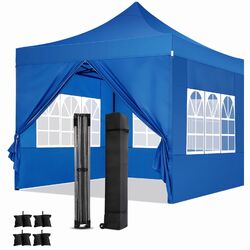 Faltpavillon Pavillon 3x3m UV Gartenzelt Partyzelt Stabil Faltbar Wasserdicht DE