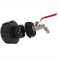IBC Adapter S100x8 mit 3/4" Auslaufhahn Regenwasser Tank Wassertank Zubehör