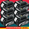 6x 18V LXT Akku Für Makita 12Ah BL1830 BL1860B BL1850B BL1860 TD251 Led Anzeige