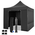 Wasserdicht & Anti-UV Pavillon 3x3m/3x4,5m Partyzelt Pavillion Gartenzelt Festze