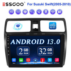 Android 13 10.1" Autoradio Bluetooth Für SUZUKI SWIFT III 2005-2010 GPS Navi RDS