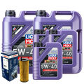 Motoröl 5W40 LIQUI MOLY Synthoil High Tech 13L+BOSCH Ölfilter