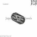 925 Sterlingsilber Handmade Schmuck Natürlich Pave Diamant Designer Spacer Perle