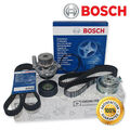 BOSCH ZAHNRIEMEN ROLLENSATZ WASSERPUMPE RIEMENSPANNER FÜR AUDI A3 VW GOLF VI 1.6