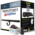 Anhängerkupplung WESTFALIA starr für VW T6.1 +E-Satz Set