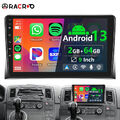 2+64GB 9" Autoradio Für VW T5 Multivan Android 13 Carplay GPS Navi WIFI BT FM