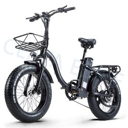 Elektrofahrrad 48V 15Ah Fat Tire E Mountainbike 20 Zoll Offroad eBike Moped