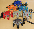 Original Nintendo 64 N64 Controller zur Auswahl (GRAU, ROT, BLAU, GELB..)