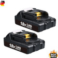 2X Für Makita BL1815N Akku 18V - 3,0 Ah Ersatzakku 196235-0 BL1815 BL1830 BL1840