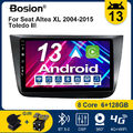 6+128GB Android 13 Für Seat Altea XL 2004-2015 Toledo III Autoradio GPS Carplay