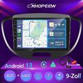 DAB+ Carplay 4+64GB Android 13 Autoradio GPS Navi BT Für Hyundai i10 2007-2013