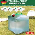 2/4x Faltbar Trinkwasserkanister 20L Camping Wasser Kunststoffkanister mit Hahn