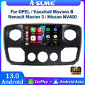 CarPlay Android 13 Autoradio GPS für Renault Master 3 Opel Movano B Nissan NV400