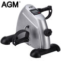 AGM Pedaltrainer Mini Heimtrainer Fitnessbike Armtrainer und Beintrainer LCD