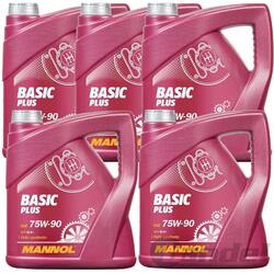 20 LITER GETRIEBEÖL MANNOL BASIC PLUS SAE 75W-90 API GL-4+/ GL4+