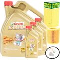 8L CASTROL EDGE M 5W-30 + SCHRAUBE + MANN ÖLFILTER BMW 1ER 3ER 4ER 5ER 7ER X