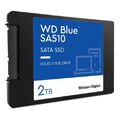 WD 2TB Blue Sa510 G3 Ssd 2,5" Sata3 R/W 560/520 Mb/S 87K/83K Iops 7Mm