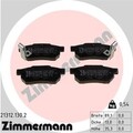 ZIMMERMANN Bremsbelagsatz Scheibenbremse 21312.130.2 für HONDA 25 MG ZR 45 CIVIC