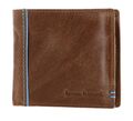 bruno banani Wallet Geldbörse Cognac / Blue braun blau Neu